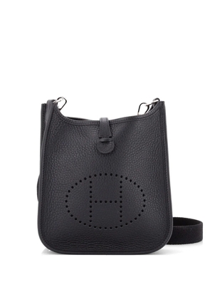 Hermès Pre-Owned Long Strap Evelyne Bag Clemence TPM crossbody bag - Black