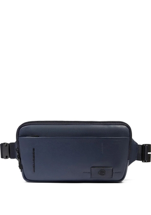 PIQUADRO leather belt bag - Blue