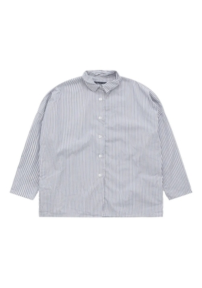 Bergfabel striped-pattern long-sleeves shirt - White
