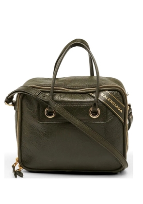 Balenciaga Pre-Owned Blanket leather tote bag - Green