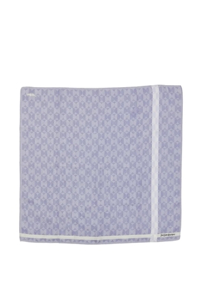 Saint Laurent Pre-Owned circle-pattern handkerchief - Purple