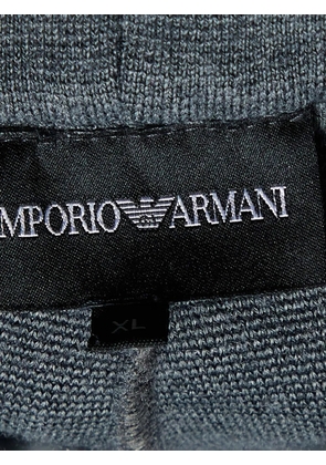 Emporio Armani Pre-Owned drawstring track pants - Grey