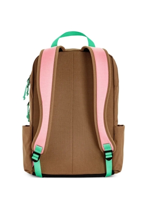 Fjällräven Vardag logo-patch backpack - Brown