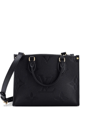 Louis Vuitton Pre-Owned OnTheGo Tote Monogram Empreinte Giant PM shoulder bag - Black