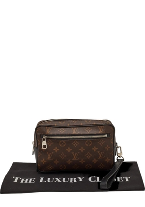 Louis Vuitton Pre-Owned Kasai Monogram-patterned clutch bag - Brown
