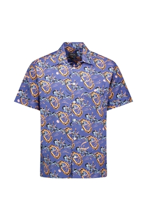 A.P.C. Ross graphic-print shirt - Blue