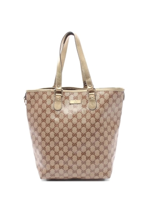 Gucci Pre-Owned 2000s GG-pattern tote bag - Neutrals
