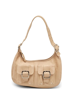 Longchamp double-pocket shoulder bag - Neutrals