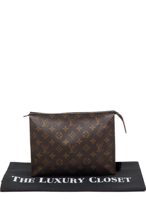 Louis Vuitton Pre-Owned 1991 Monogram Toilette clutch bag - Brown