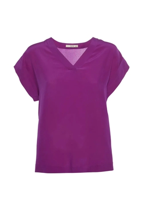 Etro Pre-Owned V-neck blouse - Purple