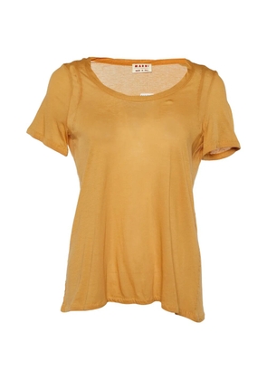 Marni Pre-Owned knit T-shirt - Yellow