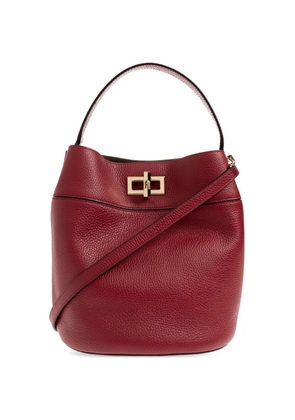 Furla M Amelia twist-lock leather tote bag - Red