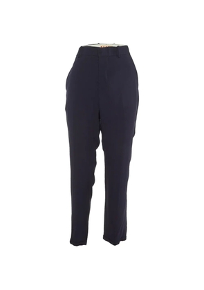 Marni Pre-Owned crepe tapered-leg trousers - Blue