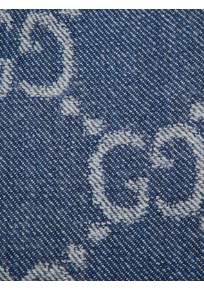 Gucci Pre-Owned reversible scarf - Blue