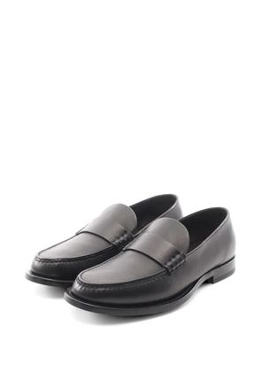 The Row Pre-Owned 2010s Novus leather loafers - Black