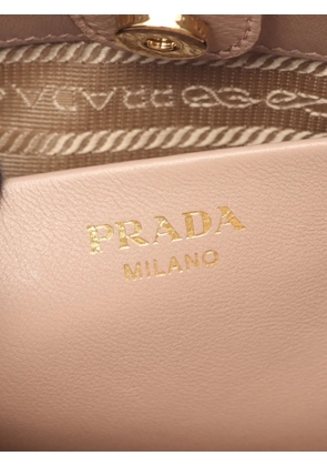 Prada Pre-Owned 2010s logo-detail leather two-way handbag - Pink