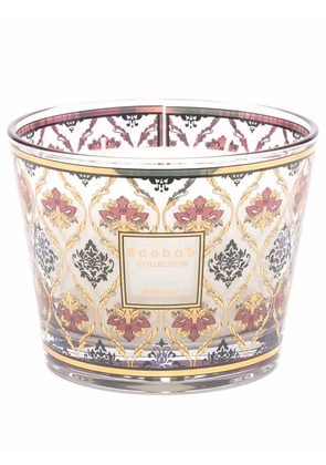 Baobab Collection Damasse candle - White