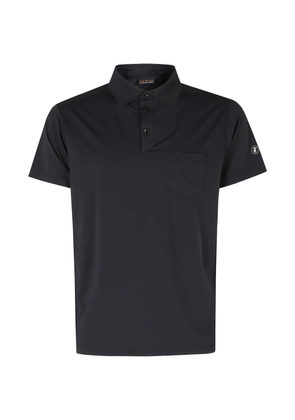 Save The Duck Jacob chest-pocket polo shirt - Black