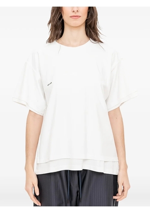 FAÇON JACMIN Thoai Mirror double-layer T-shirt - White