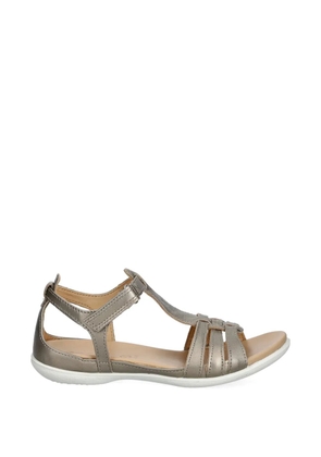 ECCO Flash metallic-leather touch-strap sandals - Gold