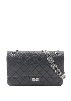 CHANEL Pre-Owned 2021 2.55 matelassé shoulder bag - Black