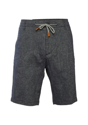 Eleventy drawstring shorts - Blue