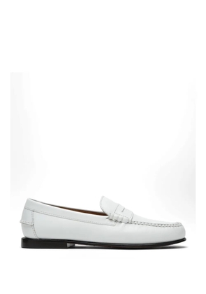 Sebago leather penny loafers - White