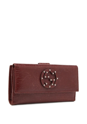 Gucci Pre-Owned Soho studded wallet - Brown