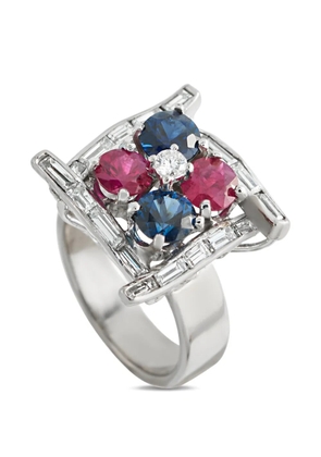 LB Exclusive multi-stone ring - Silver
