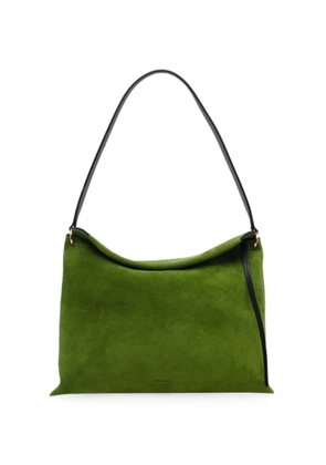 Wandler small Penelope suede tote bag - Green