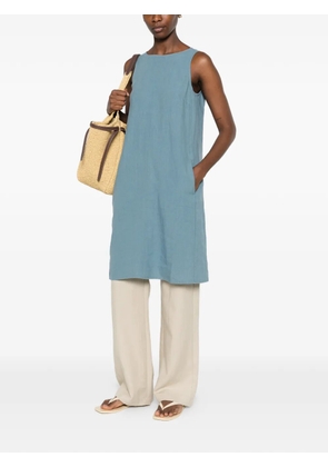 Marc O'Polo sleeveless linen midi dress - Blue