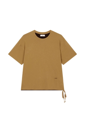 TOMBOY ribbon-detail T-shirt - Green