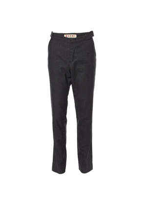 Marni Pre-Owned tapered-leg trousers - Grey