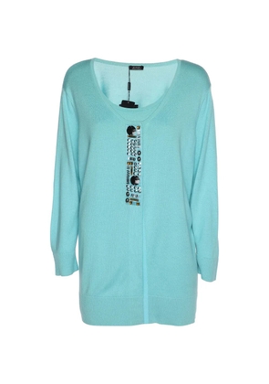 BASLER embellished sweater - Blue