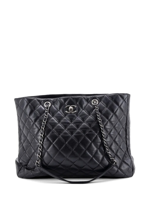 CHANEL Pre-Owned Classic CC Shopping Quilted Caviar Large tote bag - Black