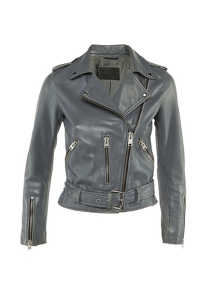 AllSaints Balfern leather jacket - Grey