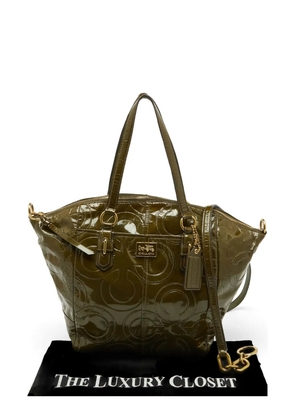 Coach Vintage Op Art Madison shoulder bag - Green