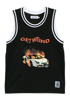 Anti Social Social Club Burnout Basketball vest - Black