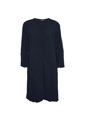 Max Mara button-front midi shirt dress - Blue
