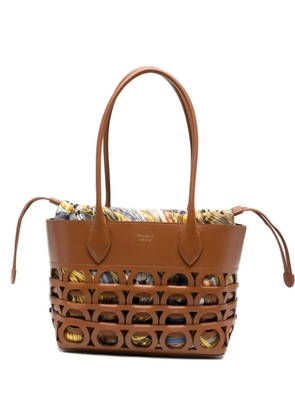 Ferragamo Gancini tote bag - Brown