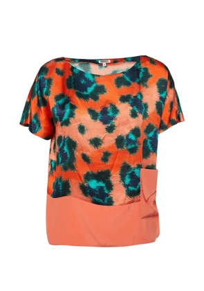 Kenzo Pre-Owned printed blouse - Orange