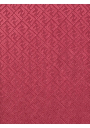 FENDI FF motif scarf - Red