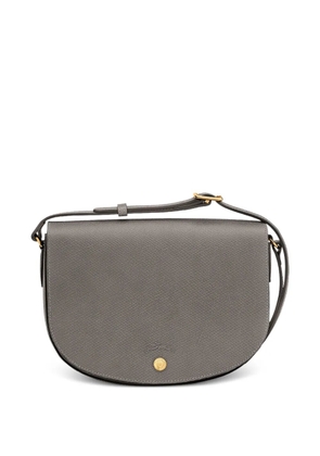 Longchamp logo-embossed cross body bag - Grey