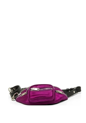 Pre-Owned Alexander Wang Attica satin belt bag - Purple