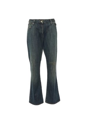Emporio Armani Pre-Owned washed denim jeans - Blue