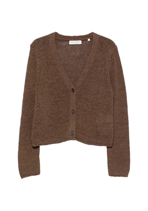 Marc O'Polo V-neck chunky-knit cardigan - Brown