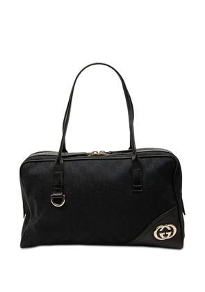 Gucci Pre-Owned 2000-2015 GG Canvas New Britt shoulder bag - Black