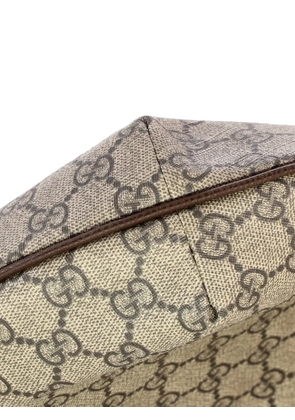 Gucci Pre-Owned Ophidia Half Moon GG Coated Canvas Large hobo bag - Brown