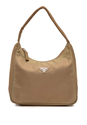 Prada Pre-Owned 2000-2013 Mini Tessuto Sport shoulder bag - Brown