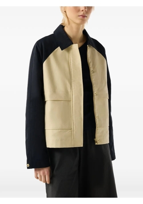 Hunter recrafted cropped jacket - Neutrals